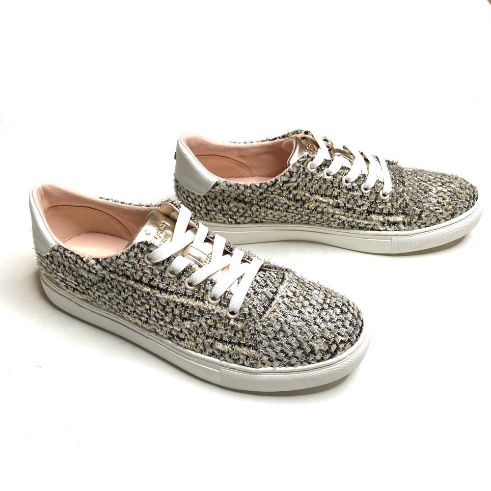 ♠️ KATE SPADE Tweed Fleet Sneaker